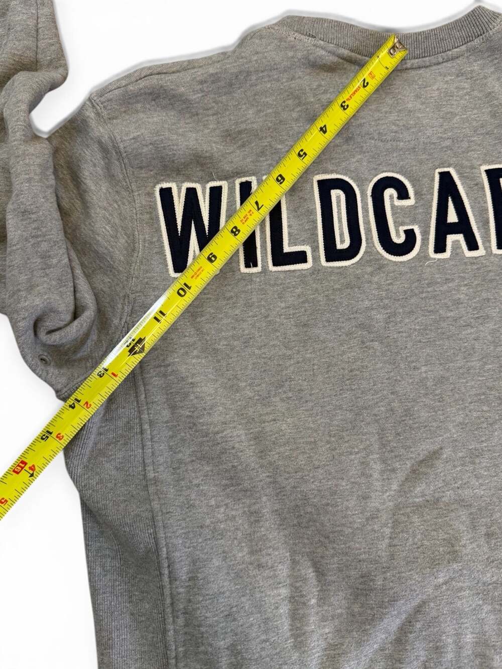 Vintage 10.Deep Victory MCMXCV Wildcards Aces Football Graphic Patch Sweatshirt - Picture 6 of 11